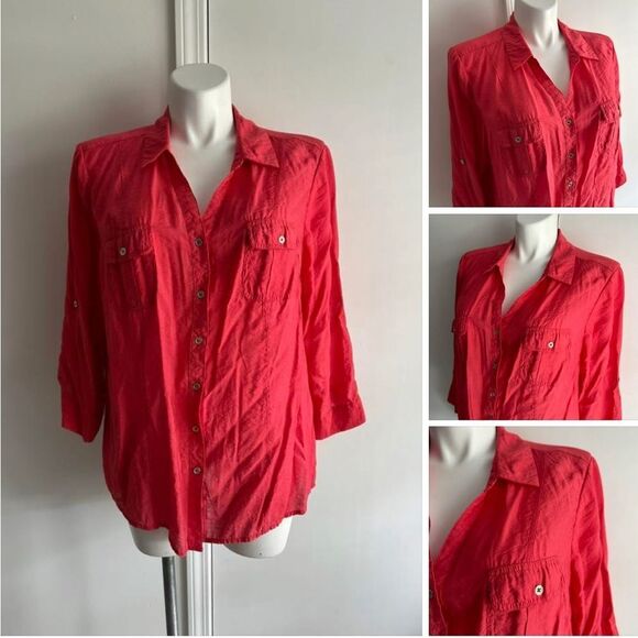 Coral Roz & Ali Button-up, Size :X - Picture 1 of 7
